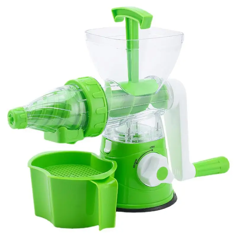 Manual Juicer Food Grade Citrus Juicer Silicone Bottom Space Saving Easy Carrying Juicer Kitchen Gadget Manual Juice Extractor