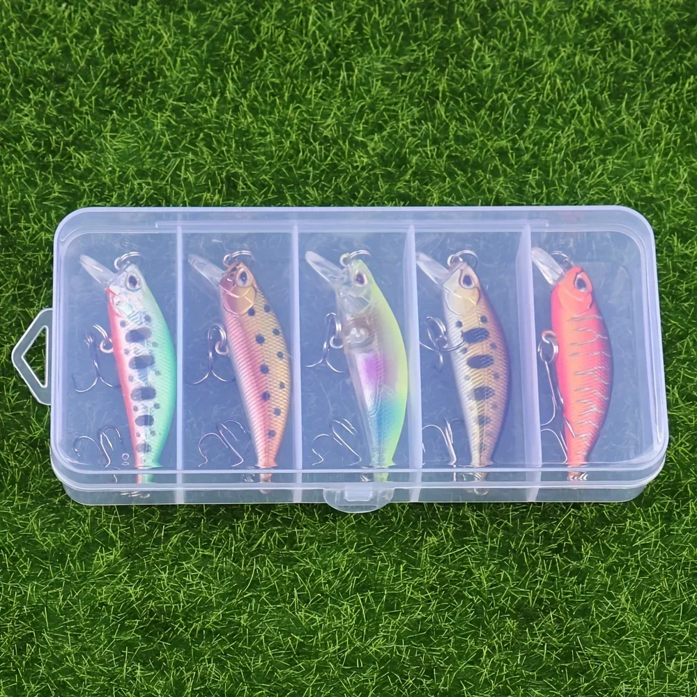 5pcs 58MM 5.1G Mini Japan Model Sinking Minnow Fishing Lures Jerkbaits Peche Artificial Bait Wobbler Lure for Trout Bass Carp