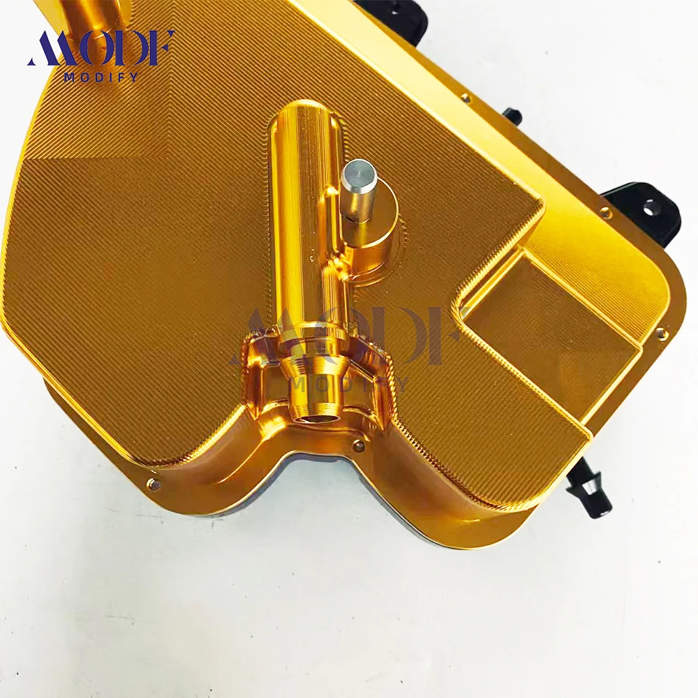 High Performance Aluminum Coolant Reservoir for BMW F90 M5, Reinforced Expansion Tank for Cooling System Upgrade