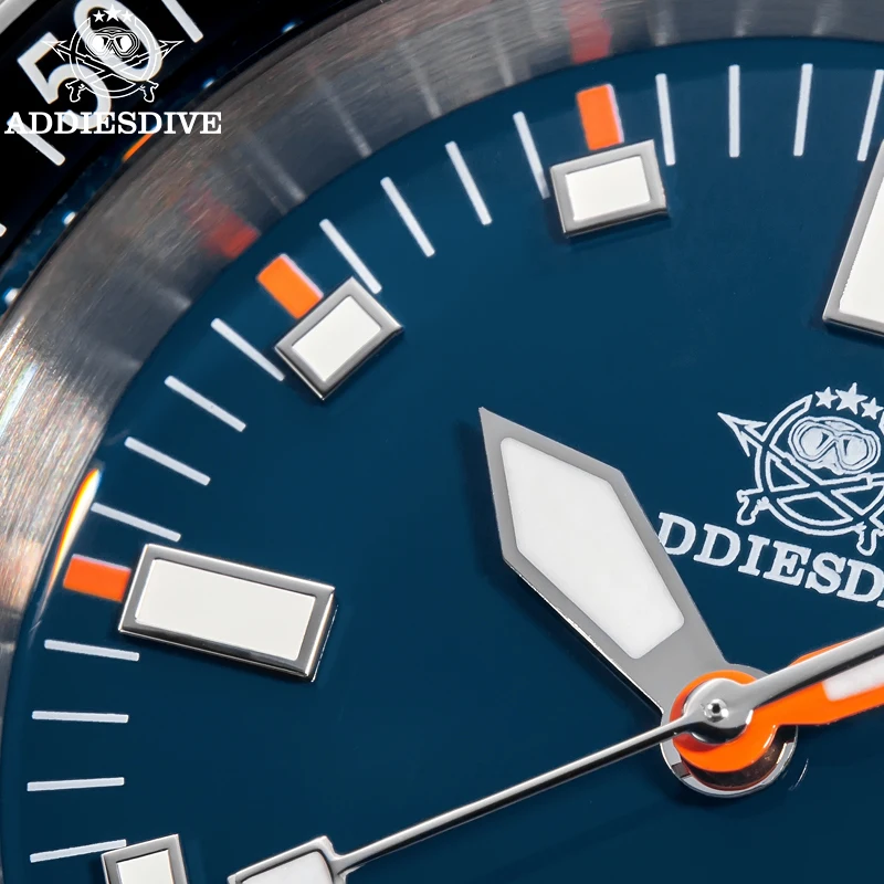 ADDIESDIVE ใหม่ AD2081 Diver นาฬิกา Luxury Sapphire AR เคลือบ NH35 อัตโนมัติ 20Bar นาฬิกากันน้ําผู้ชาย Luminous นาฬิกาผู้ชาย