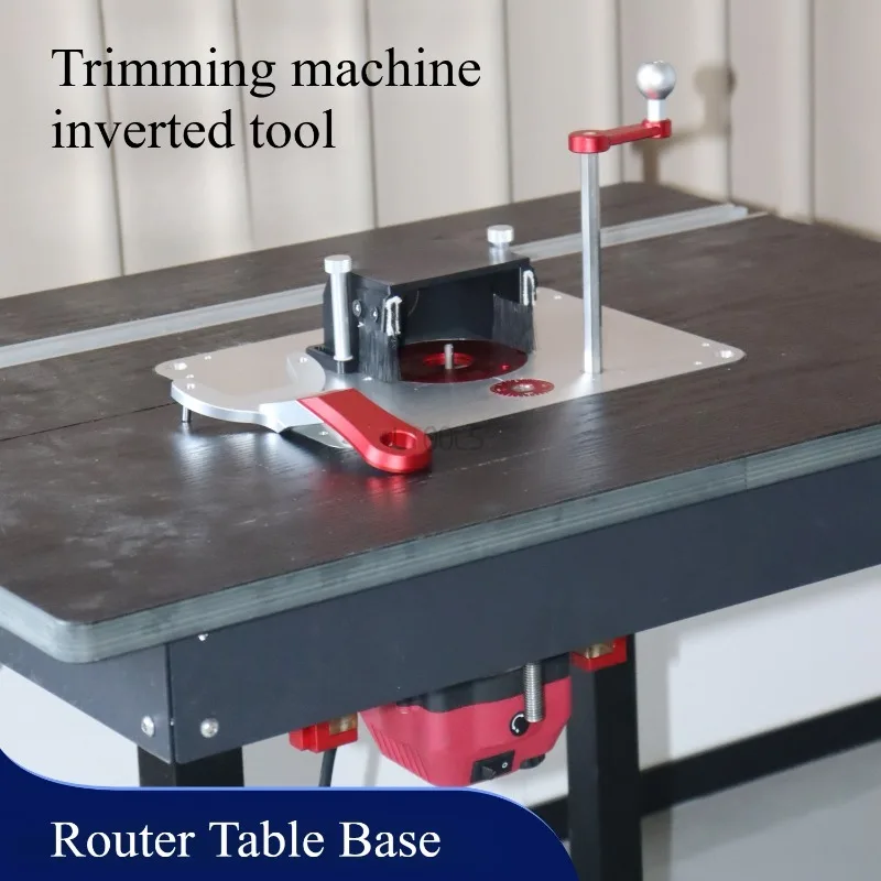 

Trimming Machine Lift Inverted Tool Woodworking Workbench Router Table Base Inverted Engraving Machine Bakelite Milling Tools