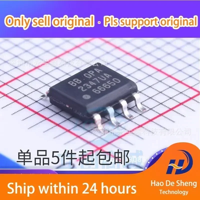 

Операционный усилитель OPA2347UA OPA2347 SOP-8, 10 шт./лот, новый, оригинальный, в наличии