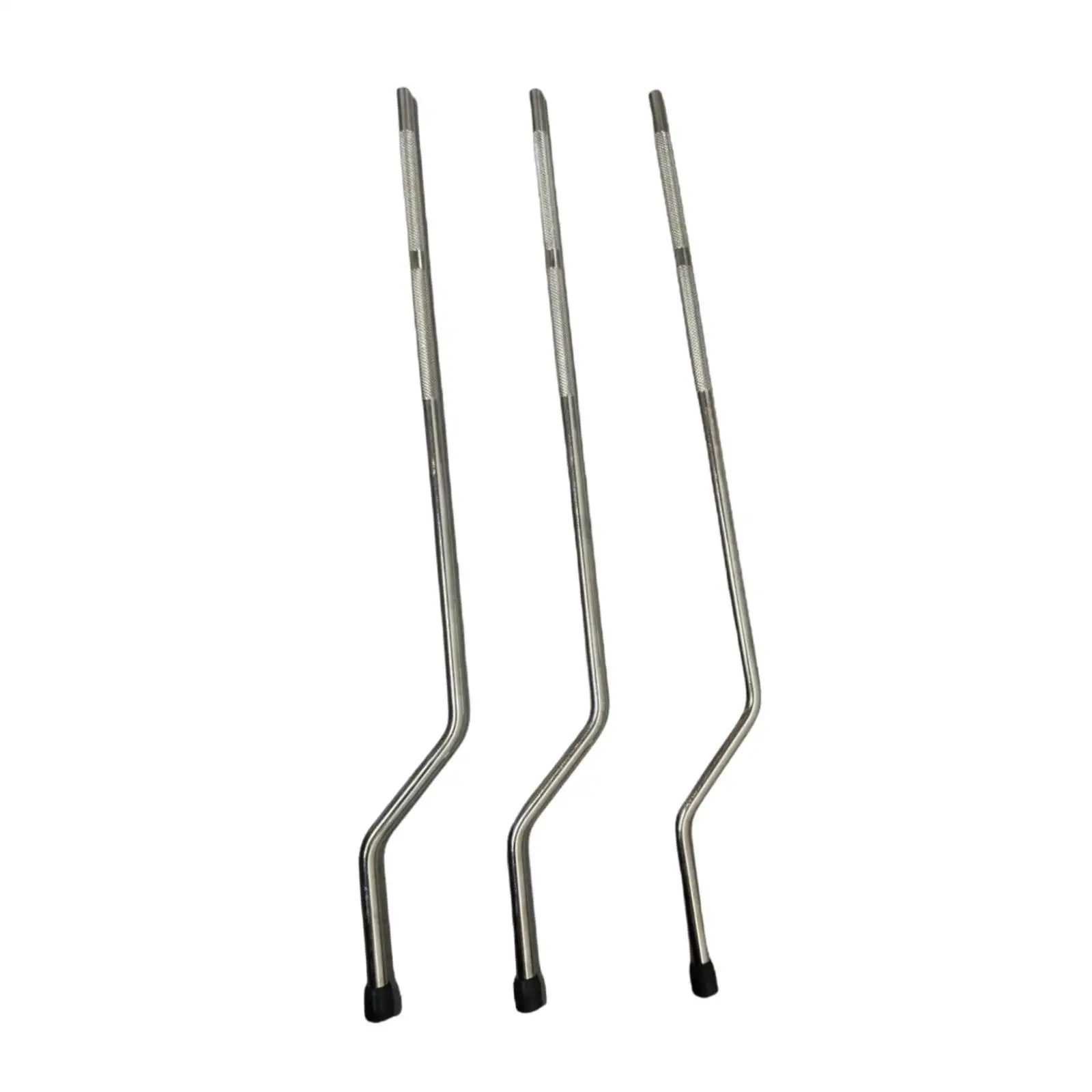 

3Pcs Bass Drum Feet Hardware Drum Set Accessory Drum Stand Heavy Duty Kick Drum