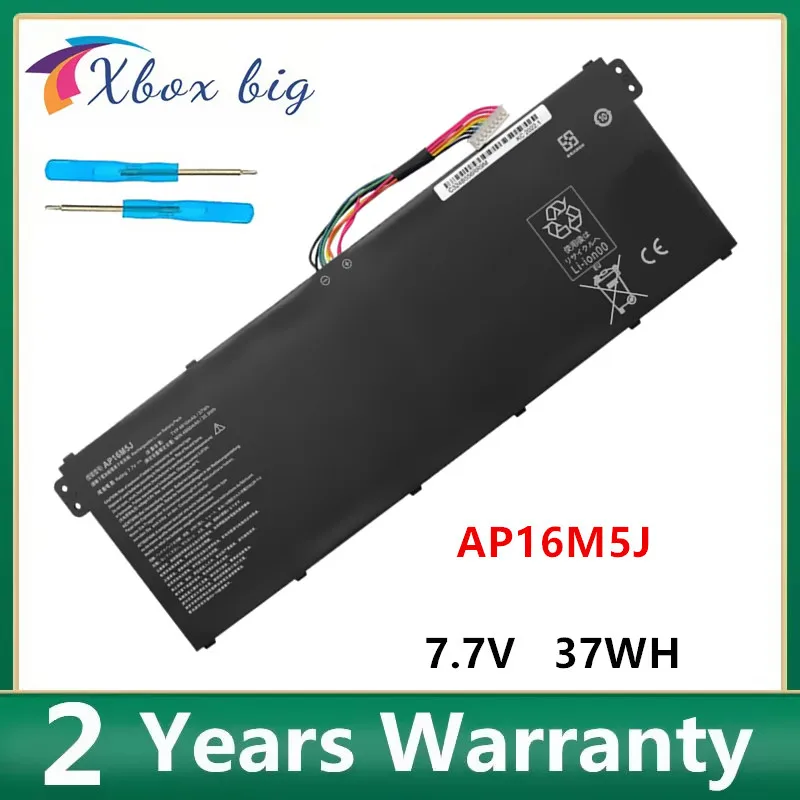 Nova Bateria do Portátil Ap16m5j para Acer Aspire A31521 A31551 A515-51 A315 A11431 para Aspire Kt.00205.004
