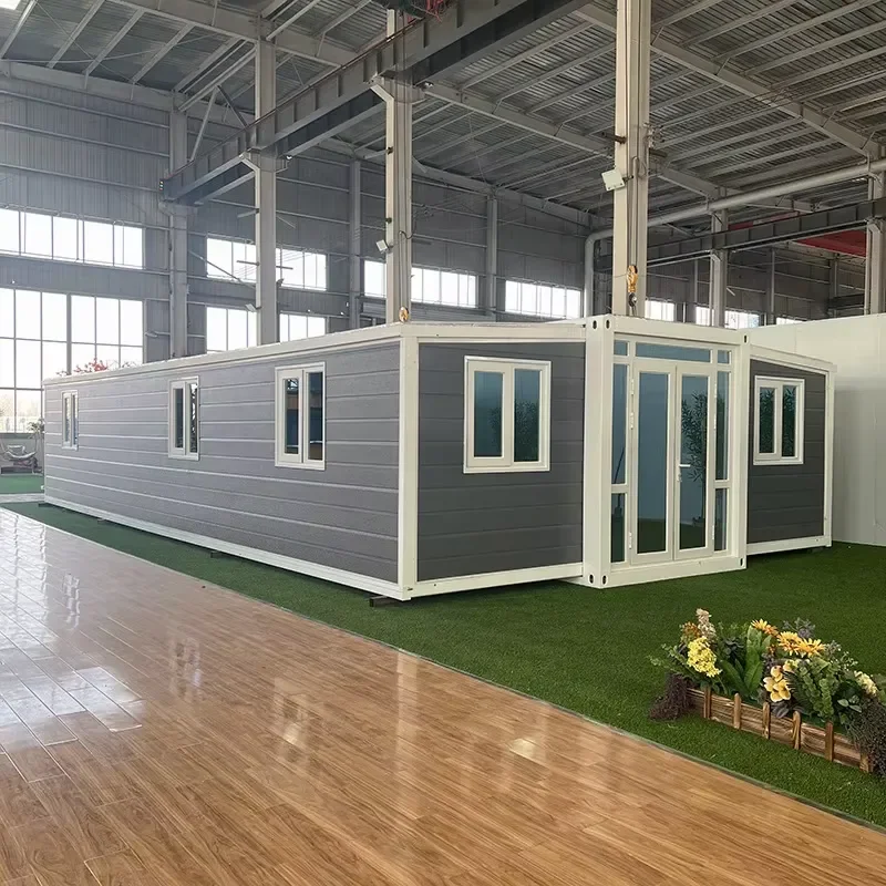 Expandable Prefabricated Container House for Sale 2 3 4 Bedroom Prefab Tiny Home Customizable Mobile Modular Home