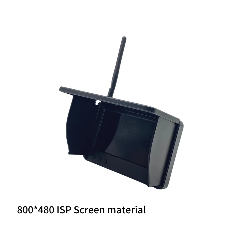 SLONWAKE 5.8G 56CH FPV Monitor da 5 pollici versione di grande capacità con batteria 5000mAH 800*480px per RC Multicopter FPV Drone