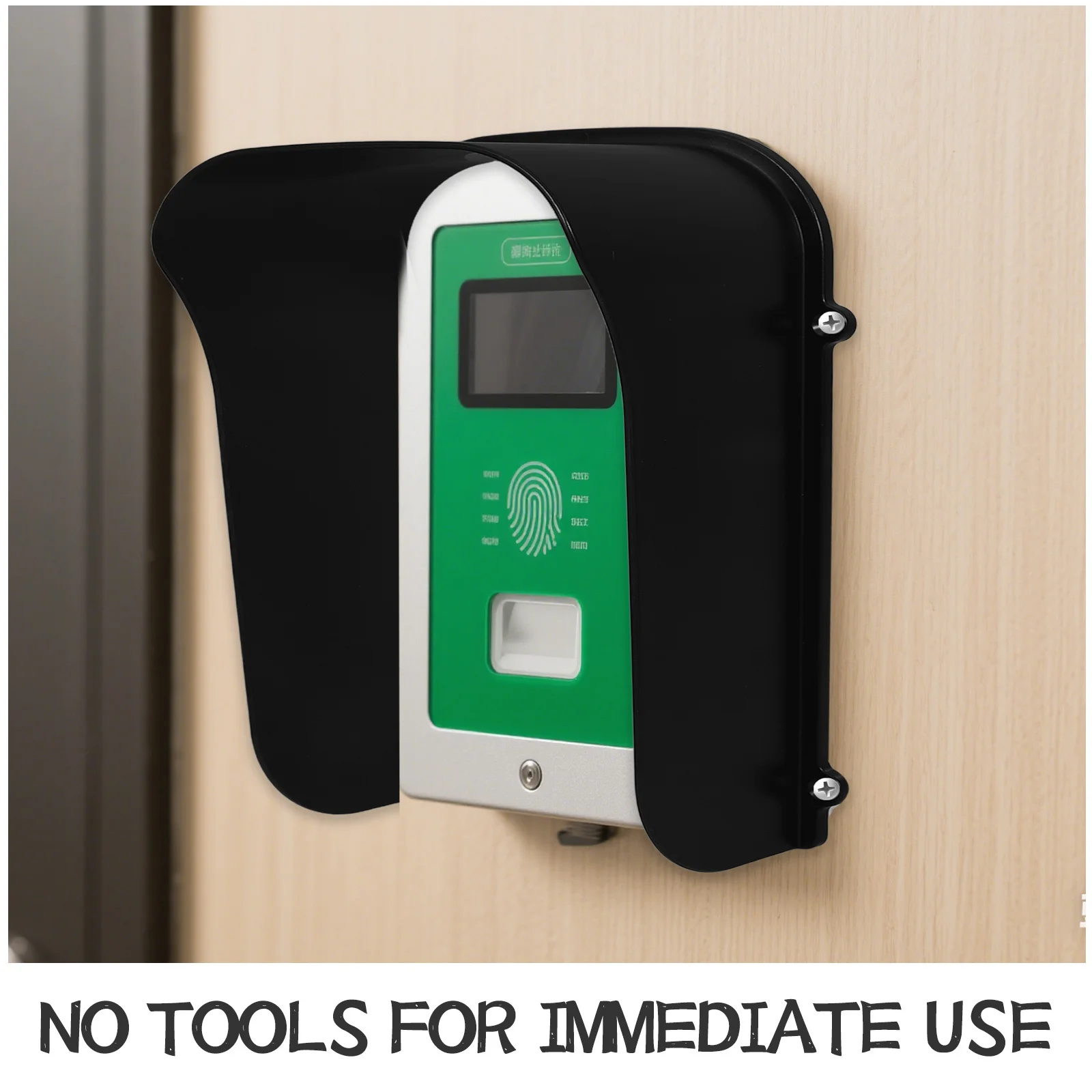 Plastic Waterproof Doorbell Cover Access Control Rain Cover Keypad Protector Outdoor Security Video Doorbell Rainproof Shield