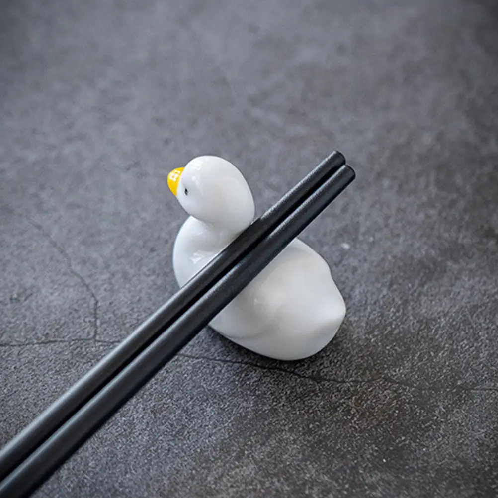 

6pcs Chopstick Rest Elegant Ceramic Decorative Pen St Chopsticks Holder Tableware Accessory Chopsticks Holder Gift Idea