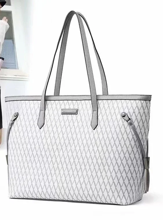 Assinatura All Large Tote Bag para as Mulheres, Bolsa De Mão De Ombro