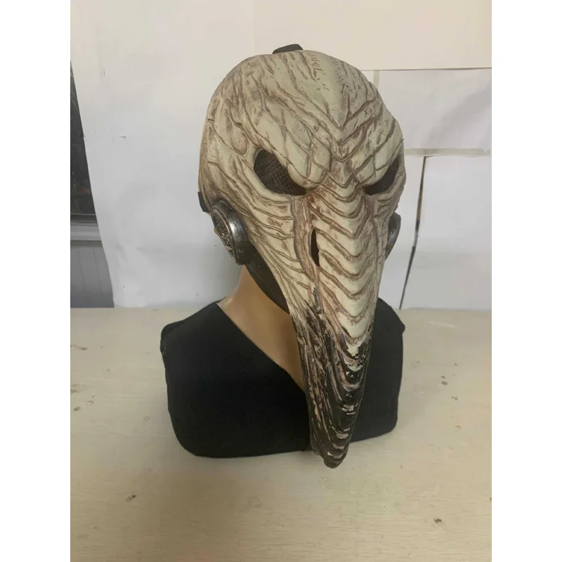 St Punk loween Props محطة مستقلة Hot S قناع فم الطيور اللاتكس سماعة زي Accory للنساء Faion