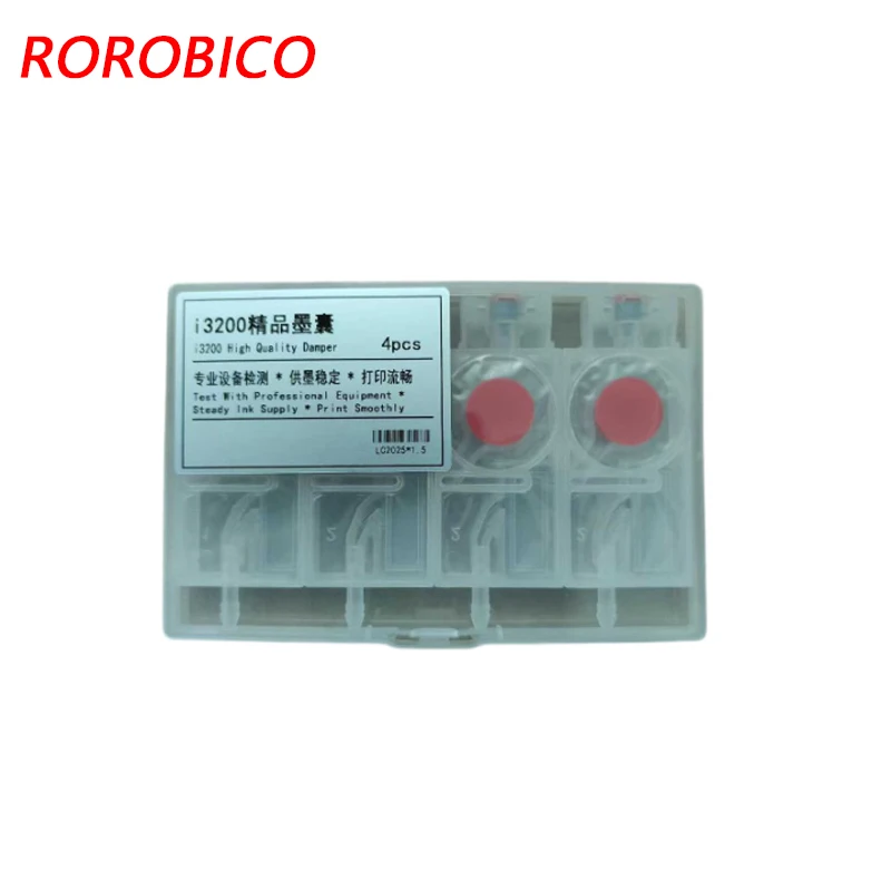4 pezzi serranda di qualità eccellente serranda inchiostro originale con confezione per stampante Mimaki Jv33 XP600 i3200 4720 dumper inchiostro testina di stampa
