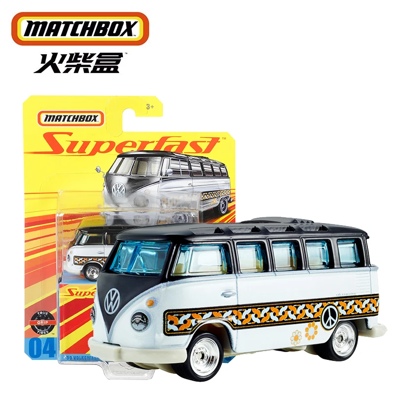 Mattel Matchbox Car Simulation Model Superfast 50th Anniversary Alloy Hot Boys Toys for Collectors Collection Set Door Open Case