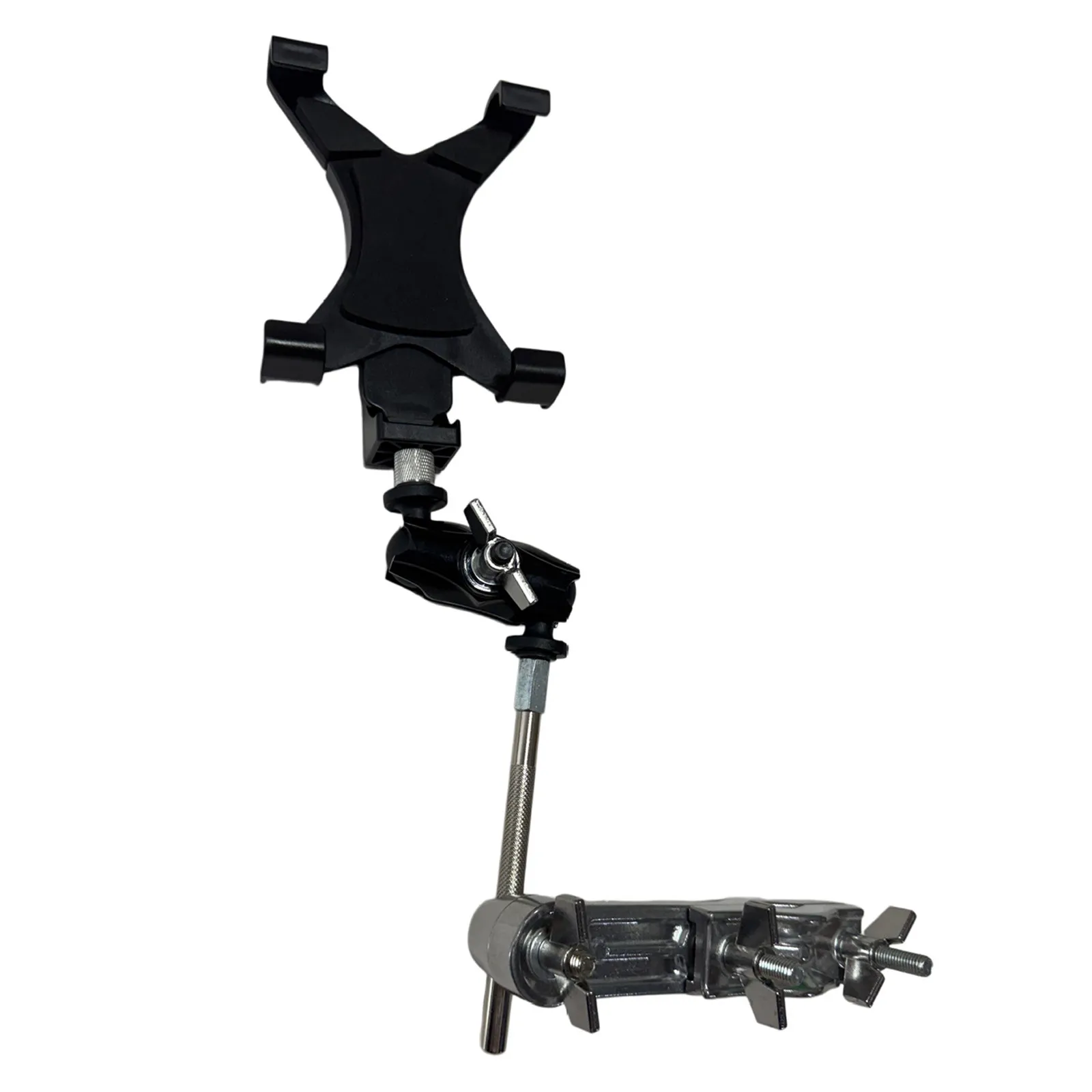 Drum Set Phone Holder Music Stand Tablet Holder For Drummer Adjustable Angle Clamp Smartphone Mount Recording