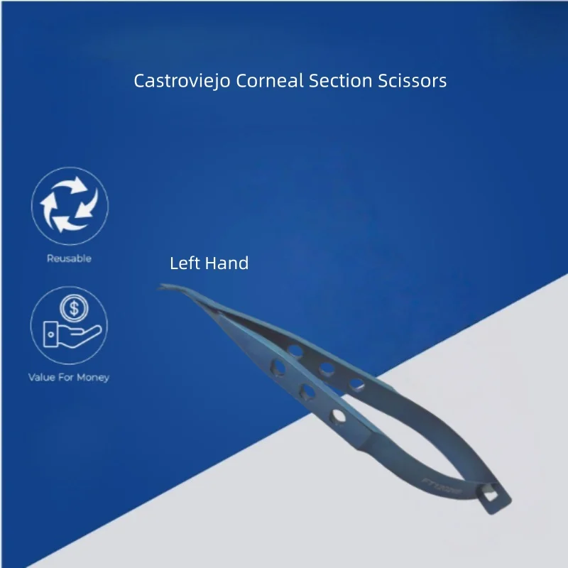Ophthalmic instruments Castroviejo Corneal Section Scissors