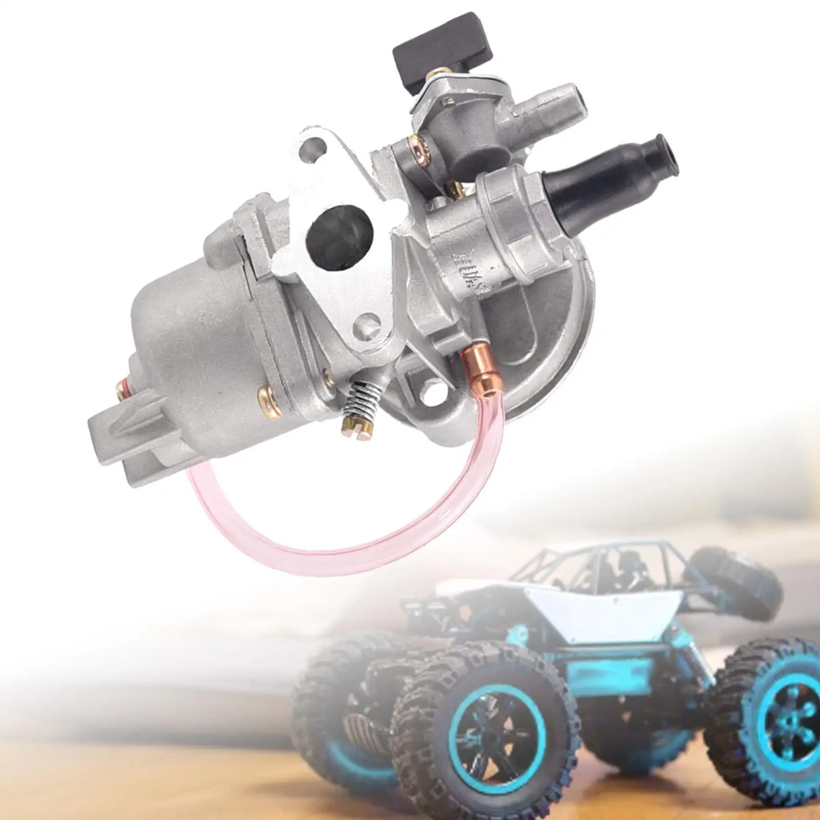 

Carburetor for 2 Stroke 49cc Mini Motorcycle Metal Lightweight Easy Installation Spare Parts Accessory Sturdy Replacement