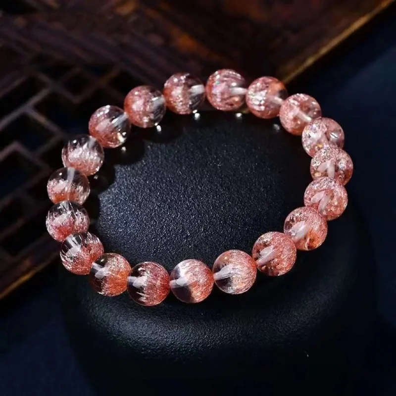 Copper Seven fashion red Asai half pot cornucopia highfireworks pink gold strawberrybracelet