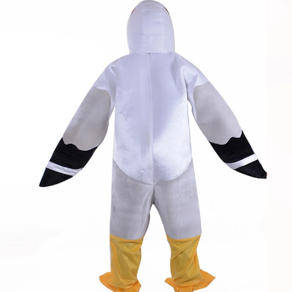 Neue Art Tier Möwe Cosplay weißes Kostüm beliebte Vogel Halloween für Mädchen beste Geschenk Möwe