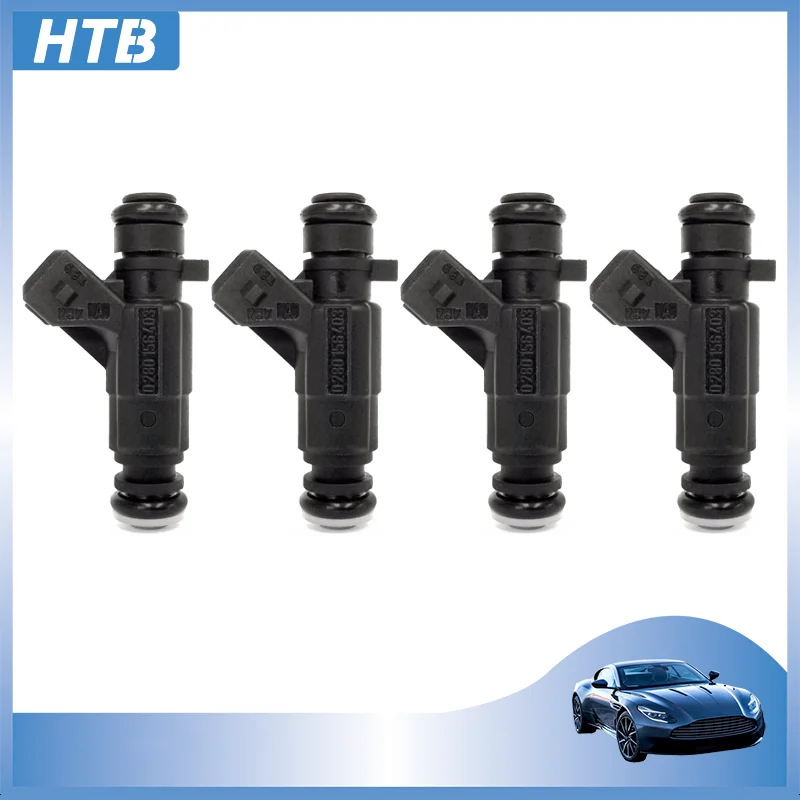 

4Pcs High quality goods Fuel Injector Car Accessories for GOLF SAVERIO SPACEFOX VOYAGE CROSSFOX 1.6T 0280156403 032906031R