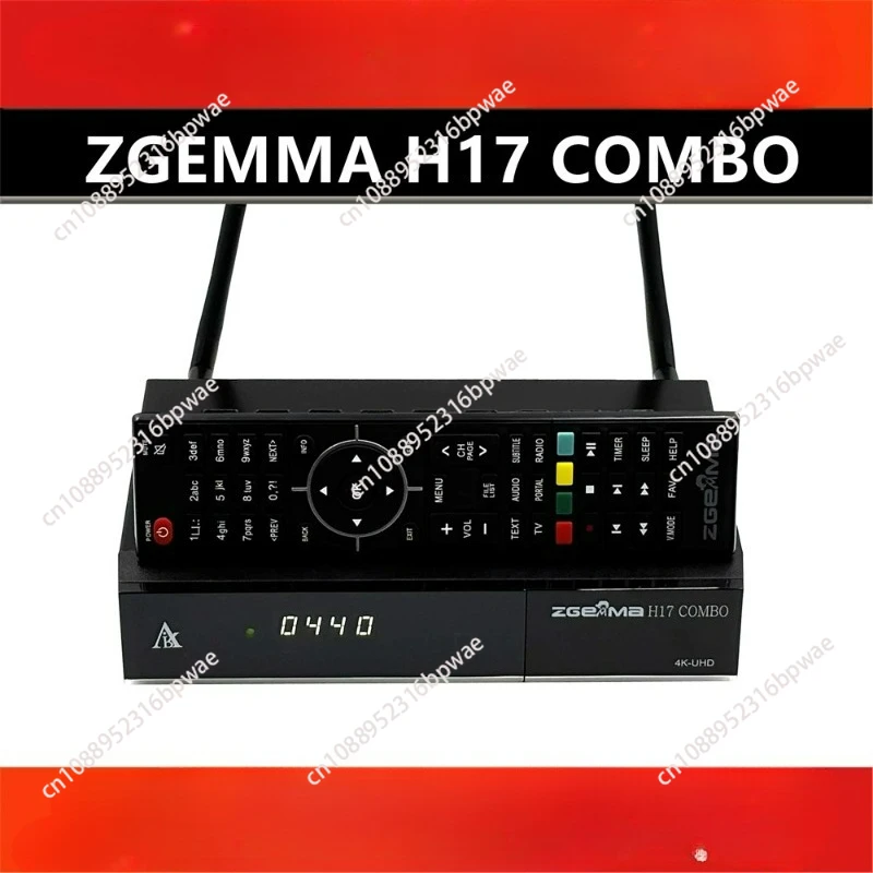 2025 gran oferta ZGEMMA H17COMBO DVB S2X DVB T2/C Receptor de satélite Enigma2