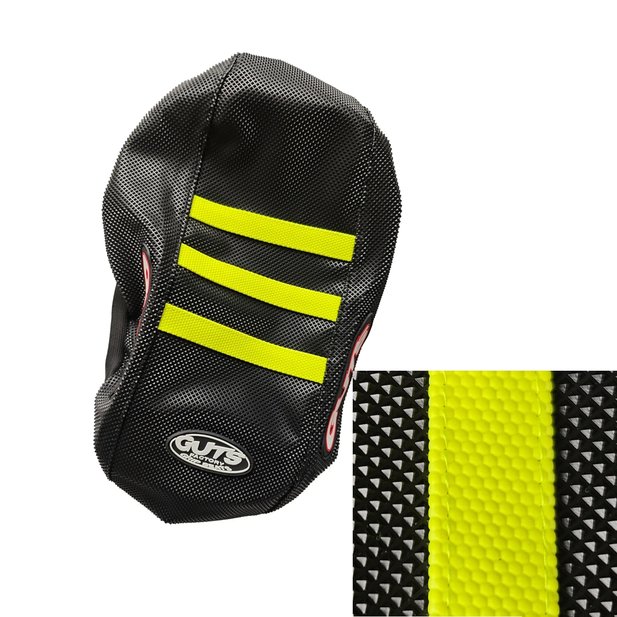 GYR Motorcycle Pro Geribbelde rubberen grijper Zachte lef Bekleding Antislip voor Surron LightBee X S Off-road elektrisch voertuig E-bike