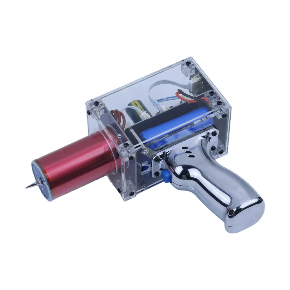 

2200mAh/2900mAh 12.6V Plus Enhanced Version 80W 6A Tesla Coil Gun Arc Generator, Handheld Lightning, Magnetic Storm Infantry