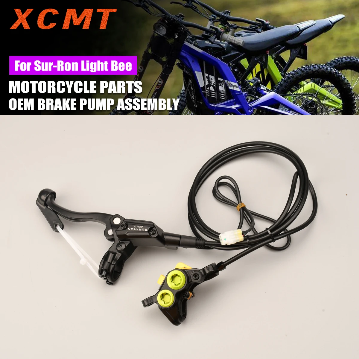 Motorrad Zubehör OEM Vorne und Hinten Bremspumpe Montage Für Sur Ron Light Bee X Elektrische Dirt Bike Original Teile