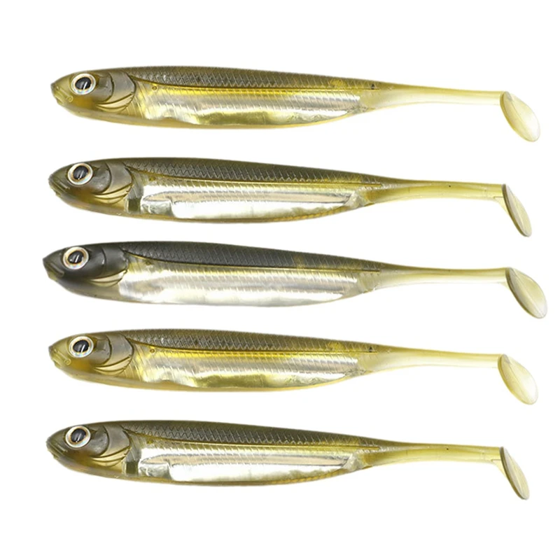 

Мягкая силиконовая приманка для рыбы, имитация мягкой рыбы, подходит для окуня, сома, щуки и рыбы-мандарина