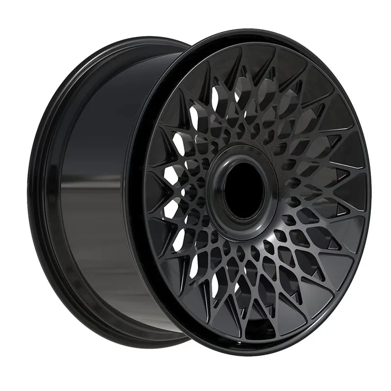 

Whells 5x127 Car Alloy Forged Wheel Matte Black Barrel For Mercedes For BMW For Audi 5x114.3 5x120 5x130 20 to 26 In Rims Jante