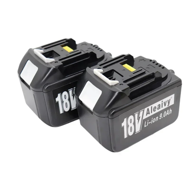 Actualice la batería de 18 V para herramientas Makita con la batería de litio BL1860 de 18 V, 9,0 Ah, batería recargable 18650 (cargador opcional)