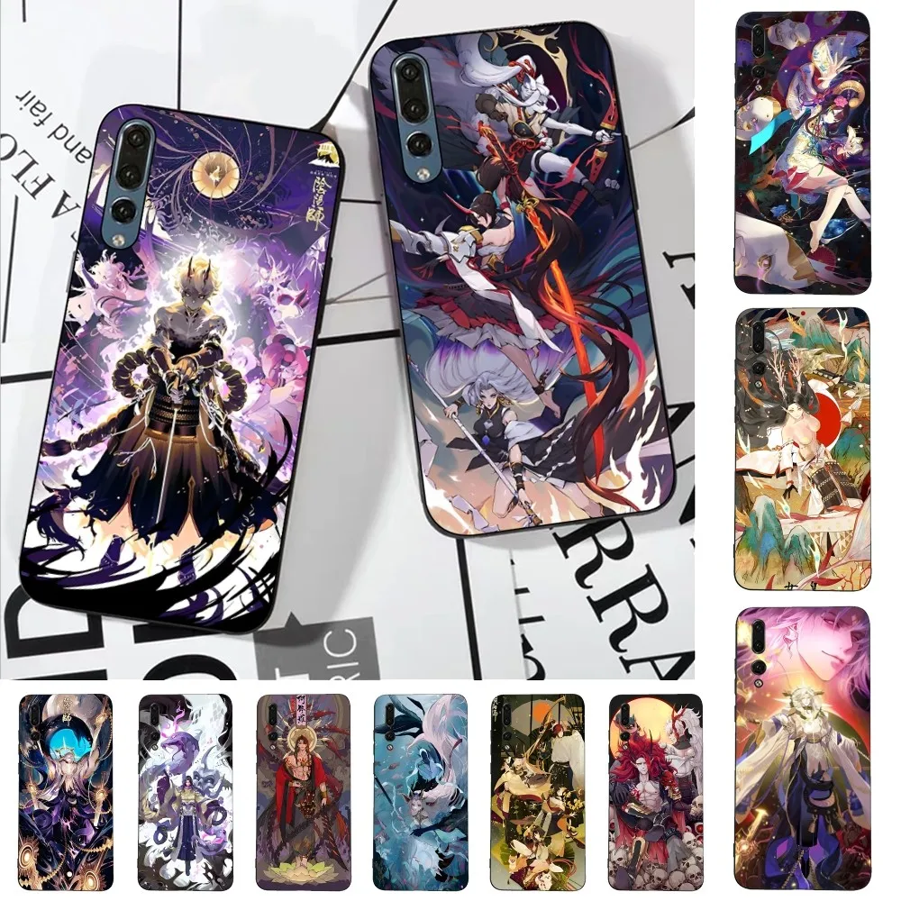 Cartoon Onmyoji Phone Case For Huawei P 8 9 10 20 30 40 50 Pro Lite Psmart Honor 10 Lite 70 Mate 20lite