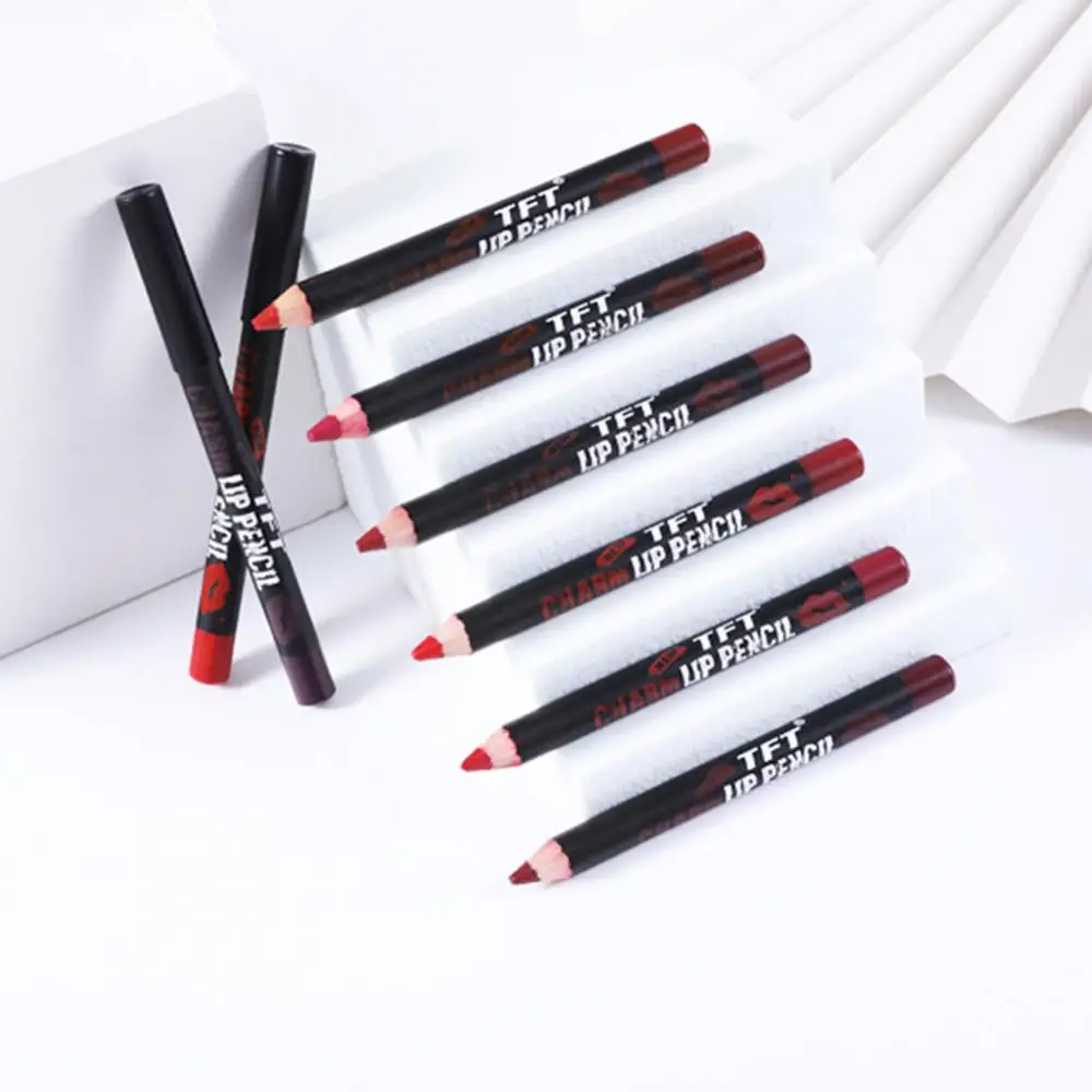 Lip Liner Matte Contour Waterproof Lip Liner Makeup Must-have Lipstick Pen Waterproof Professional Makeup Velvet Mist Top-rated