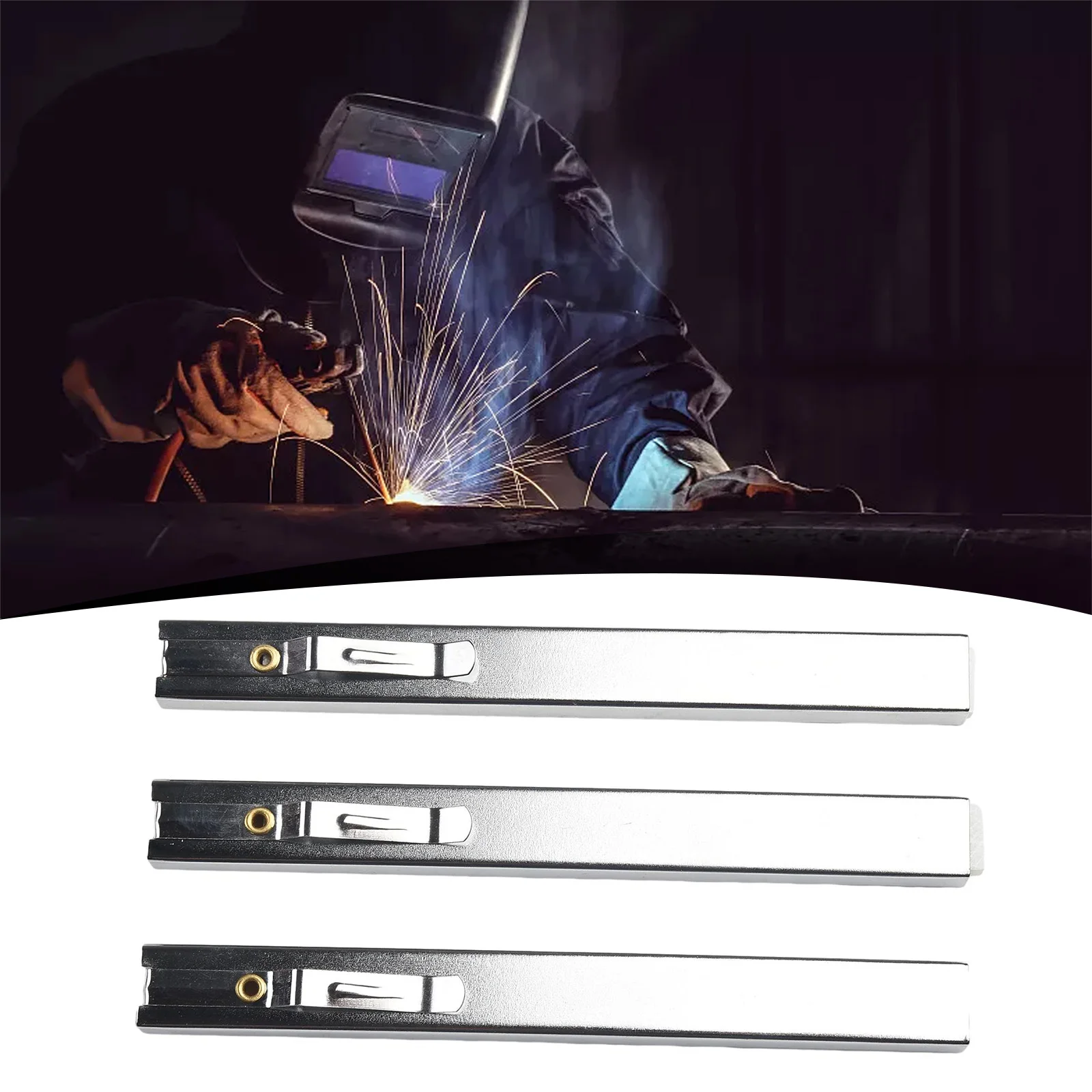 Penna per talco matita per ardesia fabbriche di spedizione macchinari per la produzione di veicoli produzione supporto da 143mm dimensioni 3 pezzi rame argento