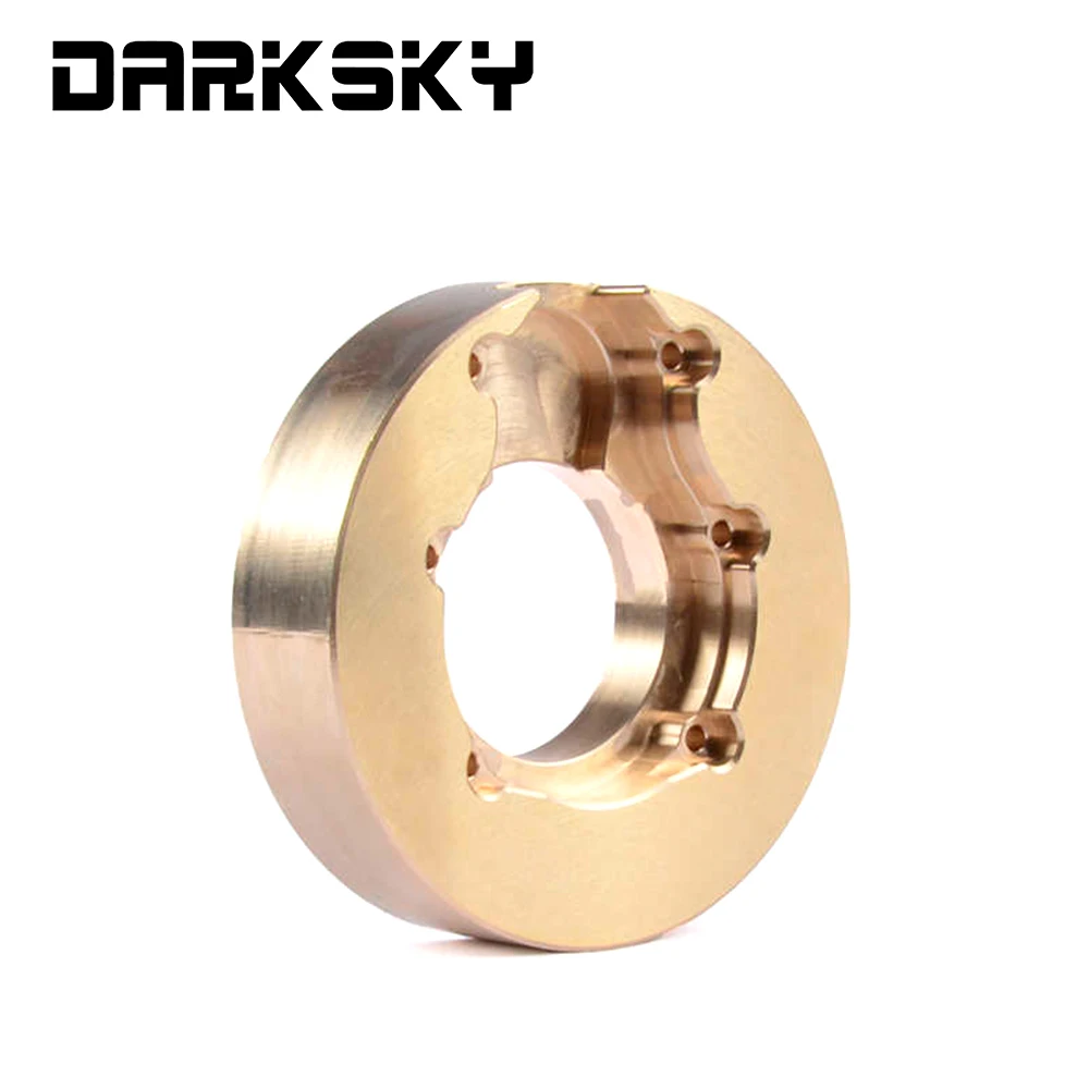 DARKSKY Contrappesi in ottone con peso 538 g per Crossrc 1/6 EMO XX, EMO XXL Modello telecomandato Accessori per auto da arrampicata