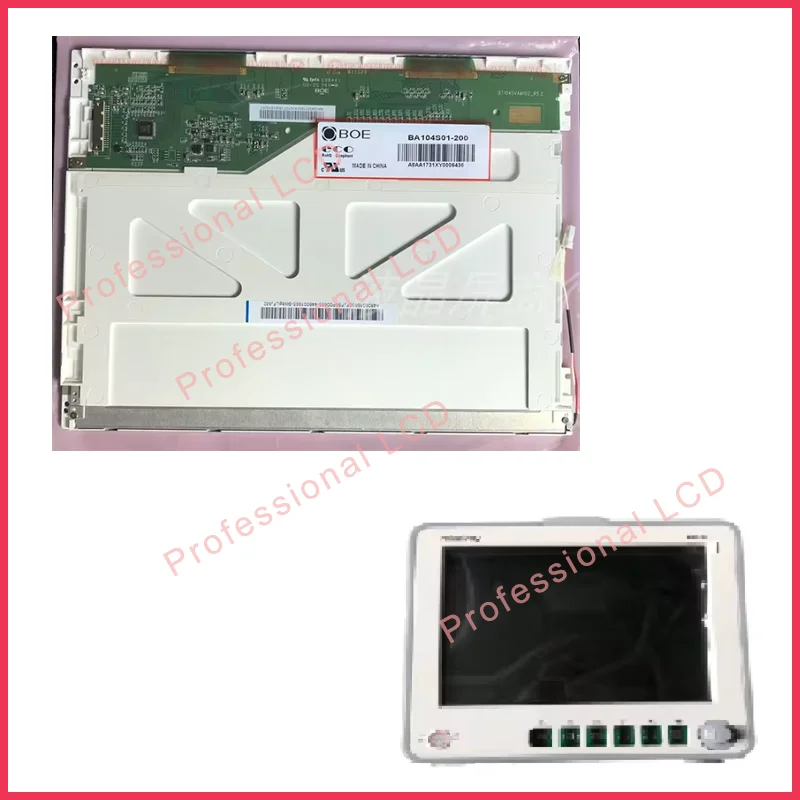 Original 10.4''inch LCD Display Screen For Mindray IPM10 UMEC6 UMEC7 MEC1000 UMEC10 BC-3000 BC-3200 BC-3000 PLus LCD Replacement