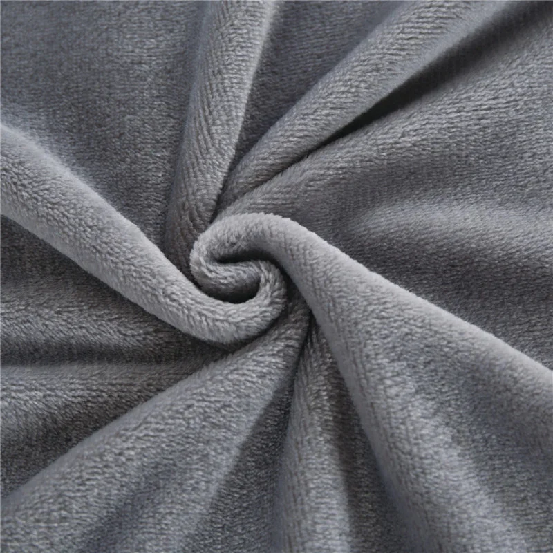 暖かいフランネル枕カバー,冬用,120/150/180cm,長いクリスタルのベルベット枕カバー,無地,枕カバー,家庭用寝具