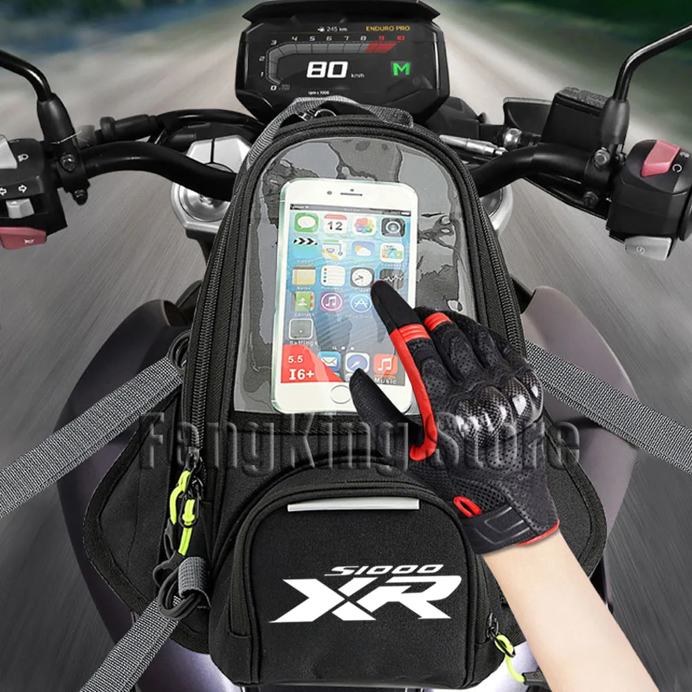 

For BMW S1000XR s 1000 xr Motorcycle Magnetic Bag Riding Bag Navigation Fuel Tank Bag Large Screen