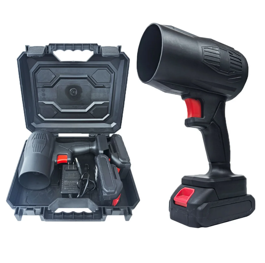 21V light lithium battery handheld garden leaf blower cordless charging power supply large air volume industrial grade