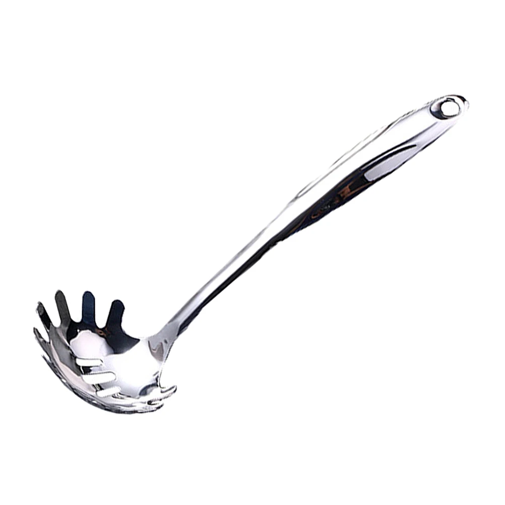 

Stainless Steel Scoop Metal Spoon Spatula Kitchen Bucket Ladle Hollow Handle Heat Resistant Cooking Tools Non Stick Utensils
