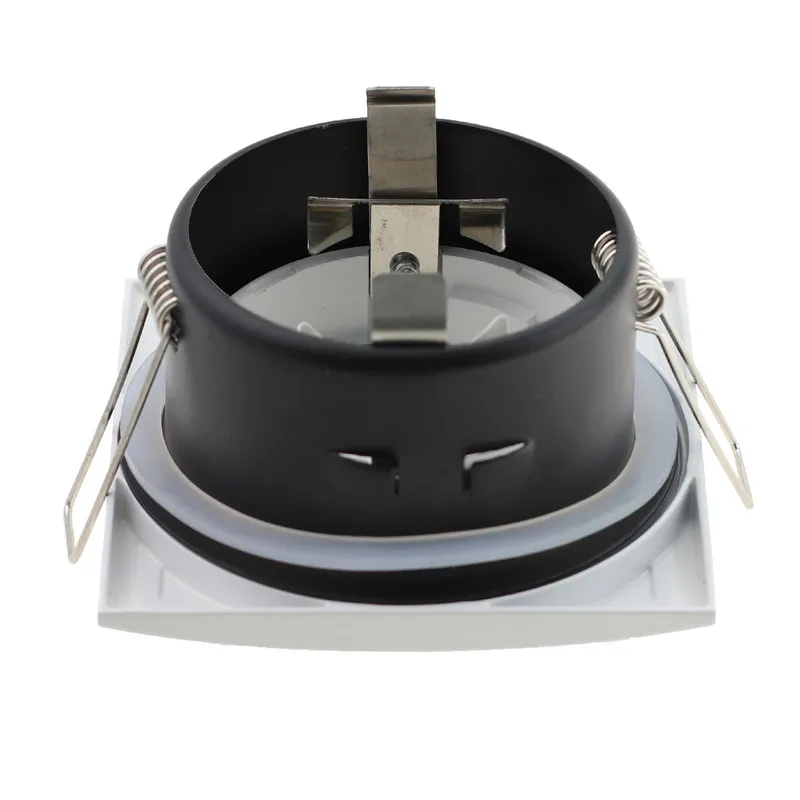 GU10 MR16 Fitting Wit Spot Light Douche Verzonken Kit Downlight Frame Badkamer IP65 Ronde