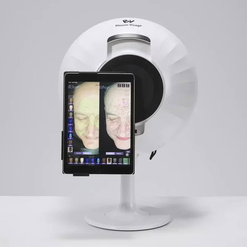 3D 매직 미러 AI 전문 피부 분석기 얼굴 주름 라인 수분 감지 살롱 장비 가정용 휴대용