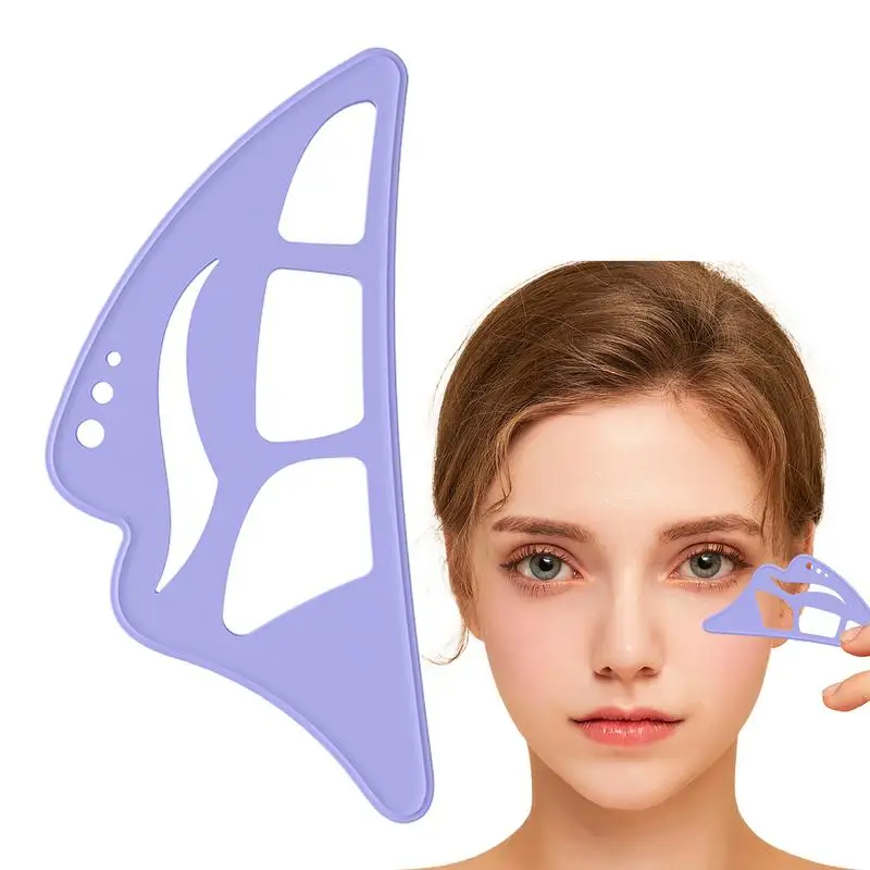 Outil de fard à paupières, pochoirs de maquillage professionnels, outil d'aide au maquillage des yeux, applicateur de eye-liner, Guides de eye-liner pour femmes
