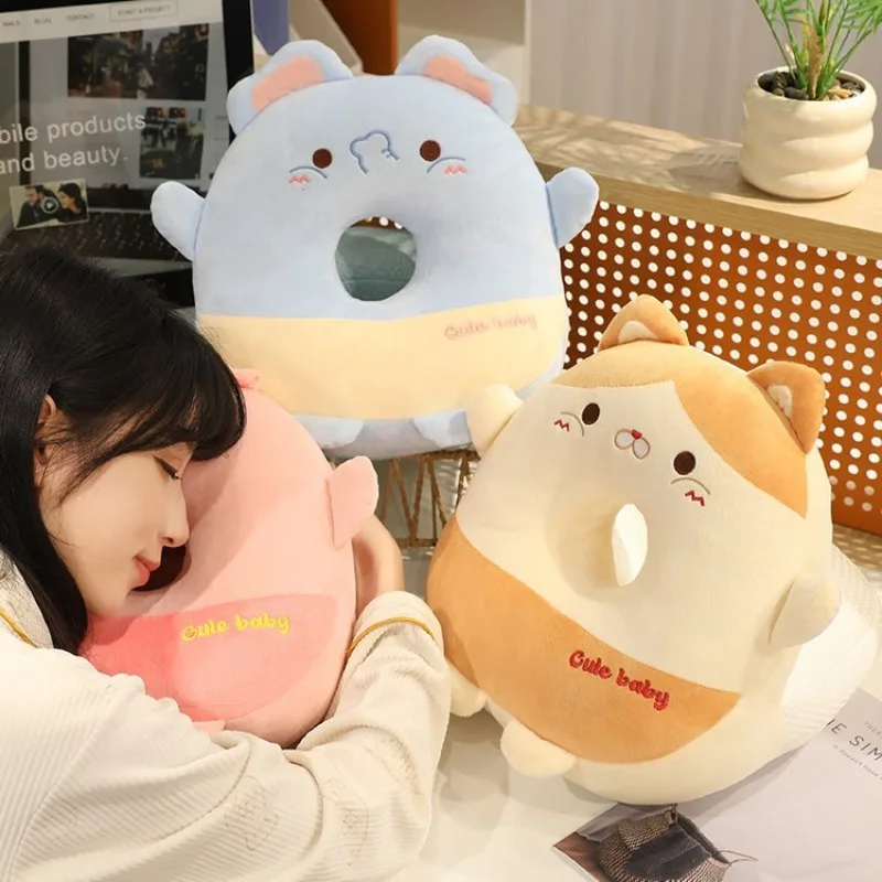 1Pcs Double Sided Nap Pillow Elementary School Students Classroom Table Sleeping Office Lunch Break Throw Pillow Bts Pillows