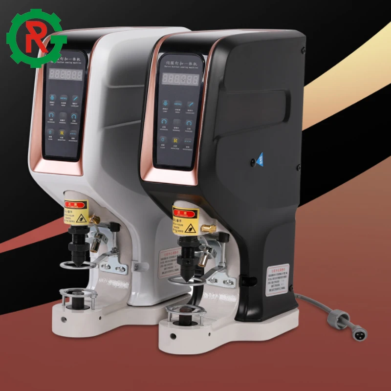 

Automatic Servo Button Fixing Machine for Eyelet Jeans Button Snap Button Attaching