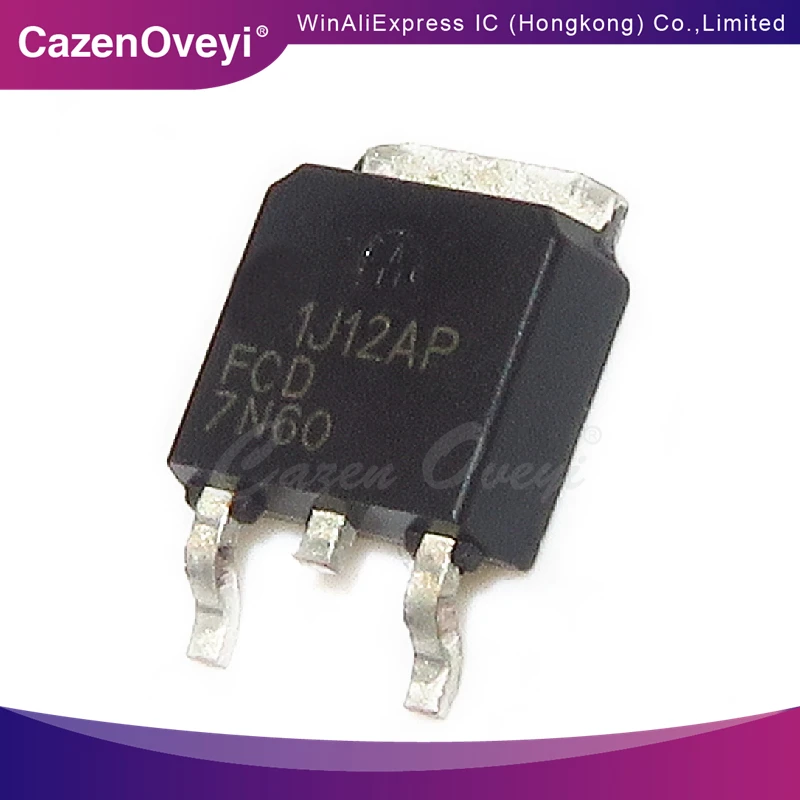 10 шт. FCD7N60 7N60 TO-252