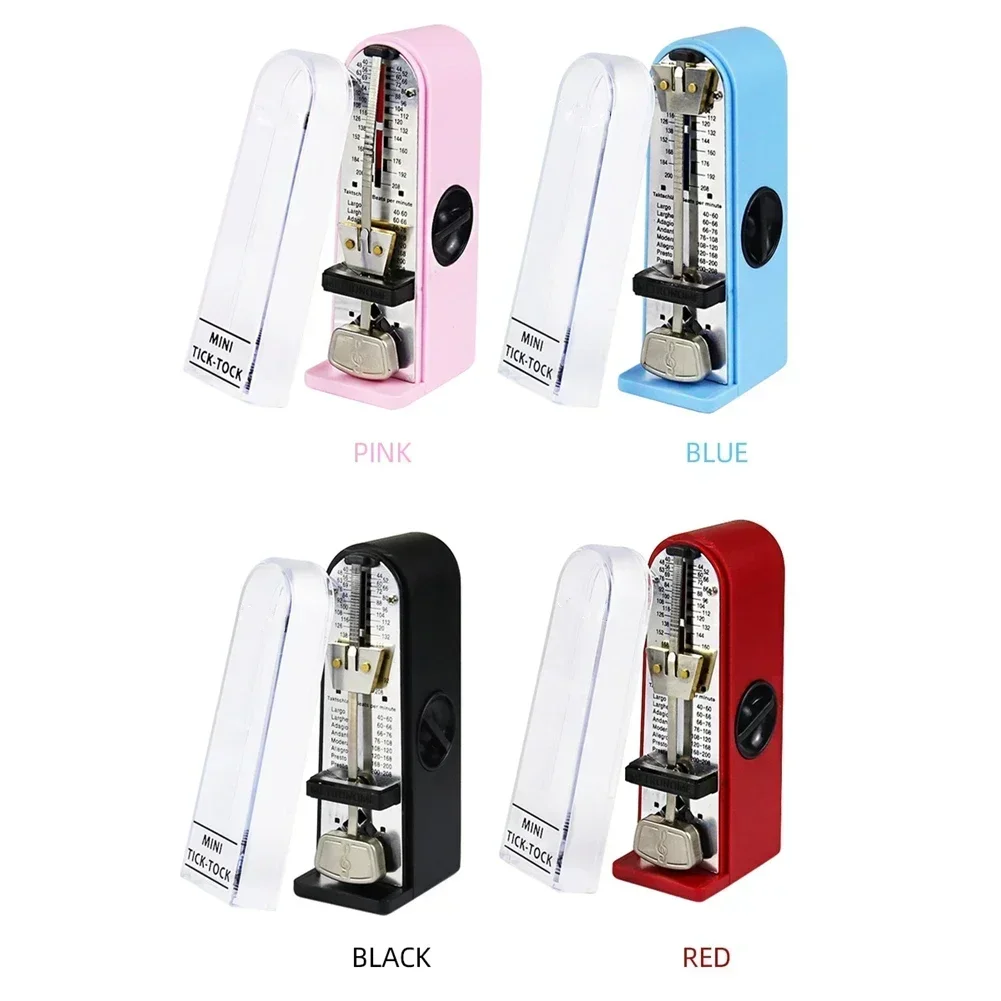 Quality Mechanical Metronome 1 Pcs Mechanical Metal Movement Metal&Plastic Portable Metronome For Piano Guitar