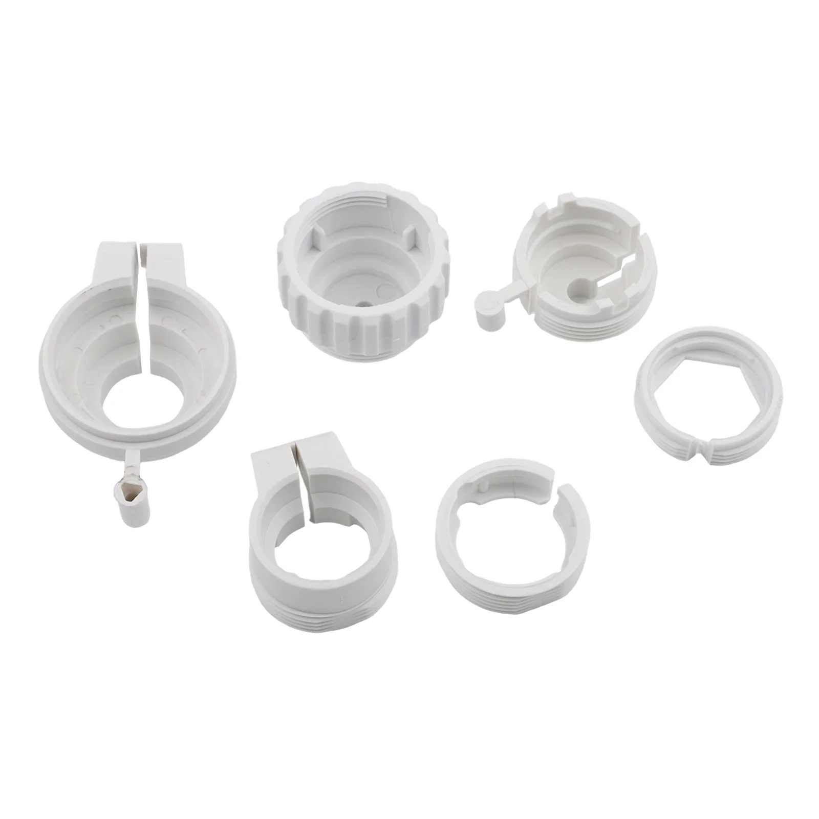 DIY Installation As Shown Heating Valve Adapter Heating System Parts Comprehensive Set Of 6 Rings Hassle-Free Setup