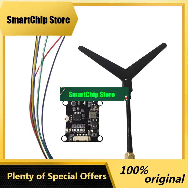 SmCp1.2Ghz 1.3Ghz 1W FPV VTX Módulo 1.2G 1.3G Transmisor Y Receptor De Vídeo Para Transmisión De Drones