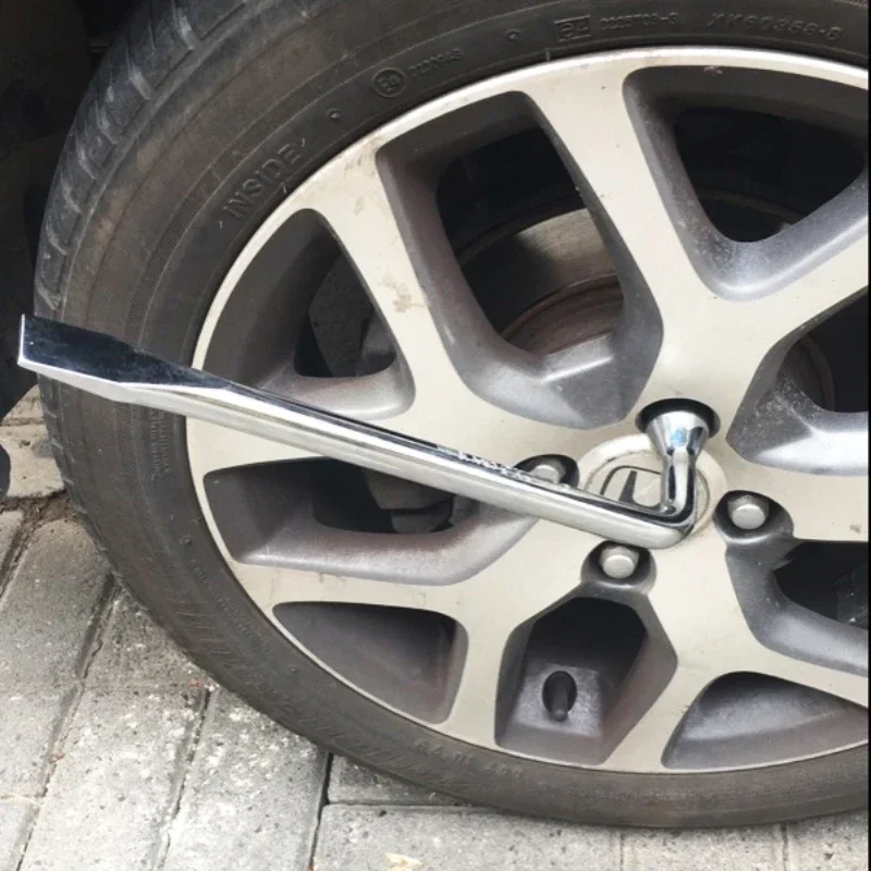 

Шиномонтажный гаечный ключ для колес, шестигранный ключ, гаечный ключ, инструмент для снятия автомобильных шин Too19/21 мм, 2-концевой торцевой ключ L-типа, лом