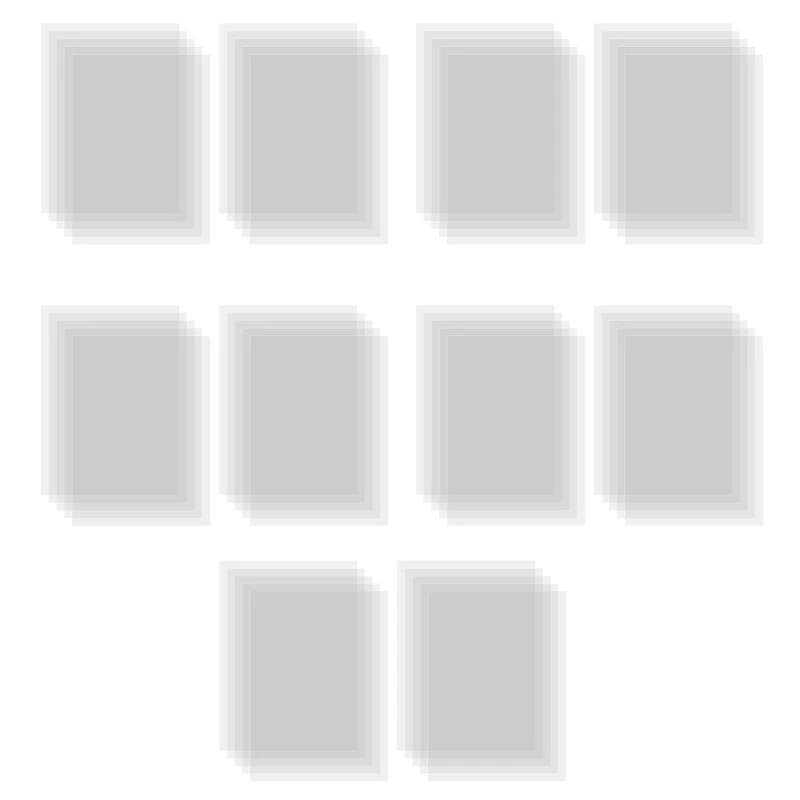 50 Şeffaf Asetat Levha Plastik Şablon Filmi Seti Vinil Kesim ve Sanatları Projeleri Scrapbooking için Mükemmel