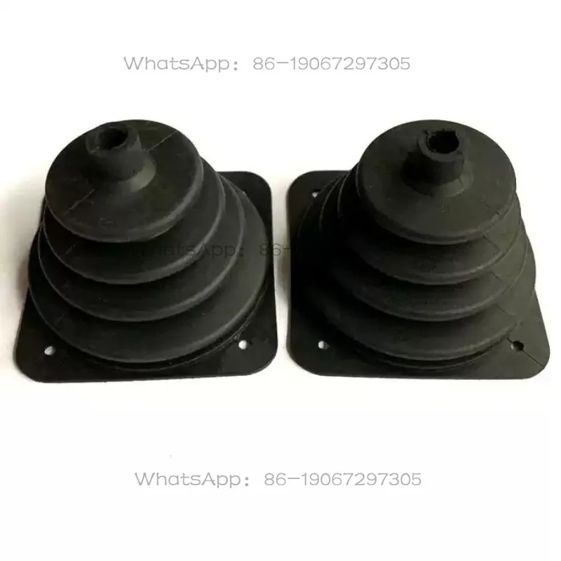 Industrial joystick waterproof and dustproof rubber protective cover, suitable for crane, tunnel machinery remote control